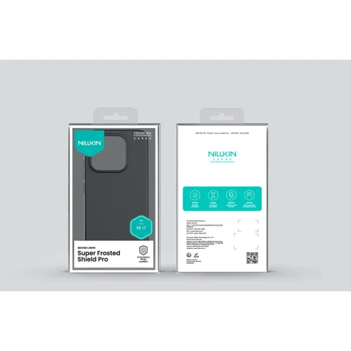 Xiaomi 17 NILLKIN SUPER SHIELD PRO čierne puzdro - 7
