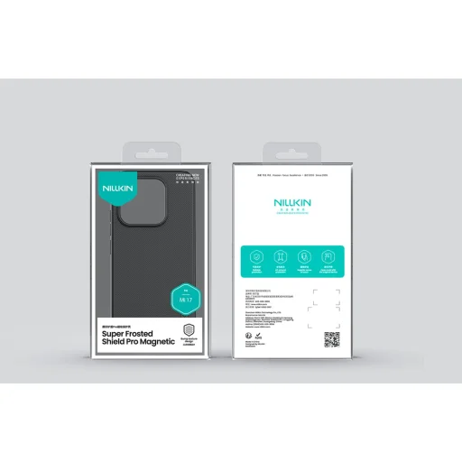 Xiaomi 17 NILLKIN SUPER SHIELD PRO magnetické puzdro čierne - 7