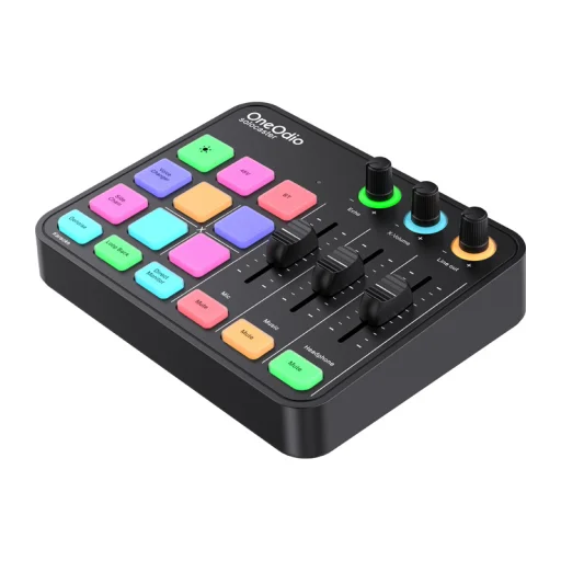 OneOdio Solocaster Mixpult a Zvuková karta - 3