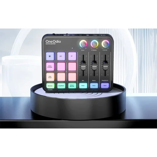 OneOdio Solocaster Mixpult a Zvuková karta - 6