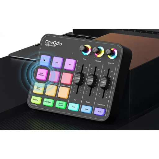 OneOdio Solocaster Mixpult a Zvuková karta - 15