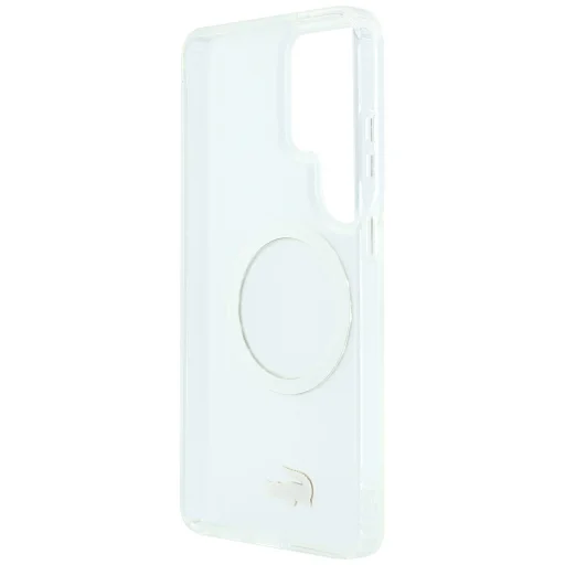 Samsung Galaxy S26 Ultra Lacoste nárazuvzdorné MagSafe puzdro s matným zlatým logom biele - 7