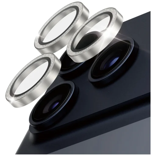 iPhone 17 Pro / 17 Pro Max / 16 Pro PanzerGlass Hoops Glitter ochranné sklo na objektív - 2