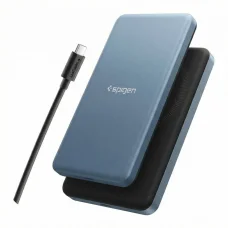 Spigen EA2205MQ Essential MagSafe Power Bank 5000mAh 22.5W Qi2 Tyrkysová
