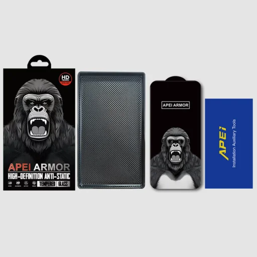 iPhone 17 Pro Max ochranné sklo Premium Apei Armor HD - 2