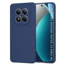 Techsuit - SoftFlex - Xiaomi Redmi Note 15 Pro 4G - Tmavomodré puzdro