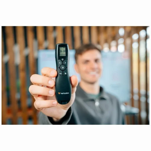 Verbatim Keynot prezenter s laserovým ukazovátkom čierny 32364 - 5