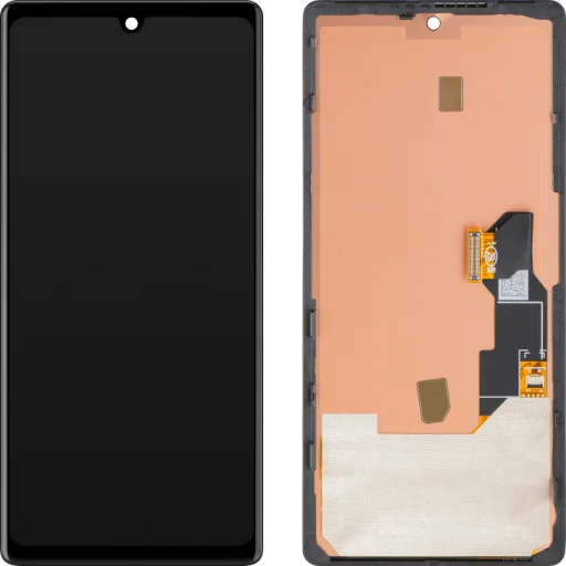 LCD displejový modul pre Google Pixel 6a, OLED verzia, bez rámika, neoriginálny, čierny - 1