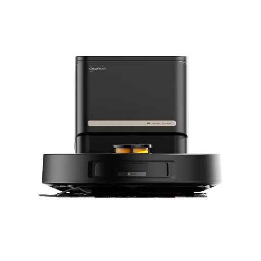 Deerma - Robotporszívó és felmosó (S30) - 13.000Pa, automatikus ürítőállomás, 360° LDS lézeres navigáció, hangvezérlés - fekete - 4