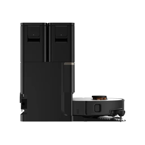 Deerma - Robotický vysávač a mop (X80 Ultra) - 23 000Pa, 360° LiDAR laserová navigácia, hlasové ovládanie - Čierna - 6