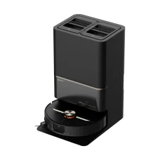 Deerma - Robotporszívó és Felmosó (X90 Ultra) - 28,000Pa, 360° LiDAR Navigáció, Automatikus Tisztítóállomás, Hangvezérlés - Fekete