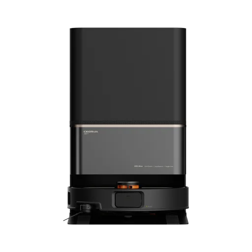 Deerma - Robotporszívó és Felmosó (X90 Ultra) - 28,000Pa, 360° LiDAR Navigáció, Automatikus Tisztítóállomás, Hangvezérlés - Fekete - 2