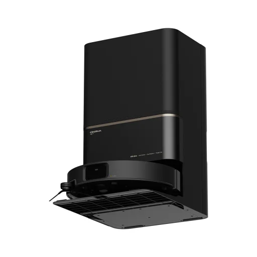 Deerma - Robotporszívó és Felmosó (X90 Ultra) - 28,000Pa, 360° LiDAR Navigáció, Automatikus Tisztítóállomás, Hangvezérlés - Fekete - 4