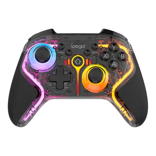 iPega 9666TH Bluetooth RGB Gamepad for Android/iOS/PS3/PS4/PC/N-Switch Black - 1