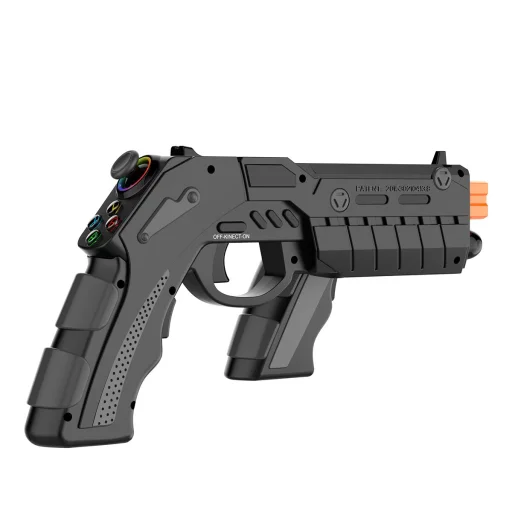 iPega 9257 Herný ovládač v tvare zbrane pre Android/iOS/PS3/PS4/PC/N-Switch/SmartTV Čierny - 3