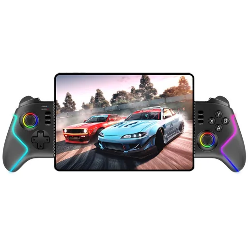 iPega 9122 Bezdrôtový RGB Herný ovládač Android/iOS/PS3/PS4/PC Čierny - 4