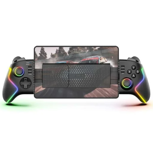 iPega 9122 Bezdrôtový RGB Herný ovládač Android/iOS/PS3/PS4/PC Čierny - 5