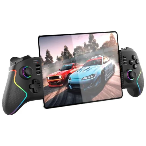 iPega 9122 Bezdrôtový RGB Herný ovládač Android/iOS/PS3/PS4/PC Čierny - 3