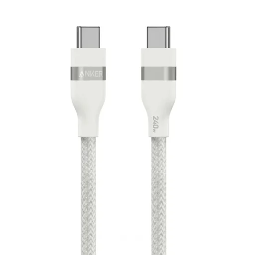 Kábel USB-C na USB-C Anker, 240W, 0.9m, biely A82E2H21 - 1