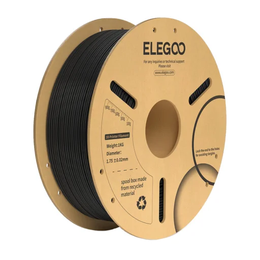 ELEGOO PLA+ Filament (čierny) - 1