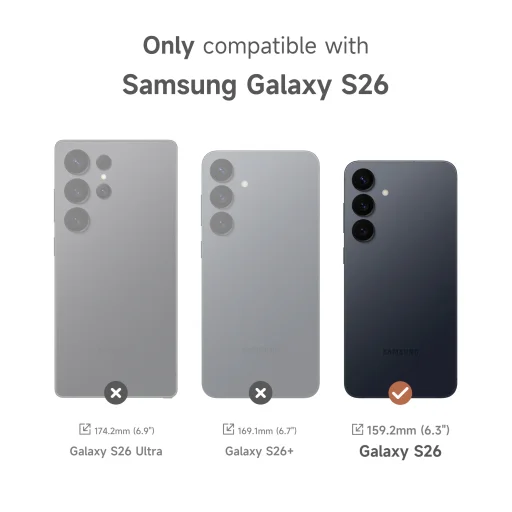 Samsung Galaxy S26 SURITCH Magsafe puzdro s výklopným stojanom, čierne nárazuvzdorné - 7