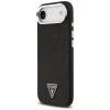 iPhone 17 Air Guess Glitter Triangle Logo MagSafe čierne puzdro thumbnail