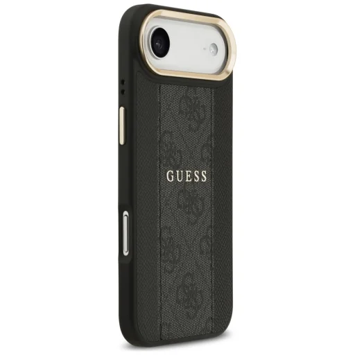 iPhone 17 Air Guess 4G Stripe MagSafe čierne puzdro - 4