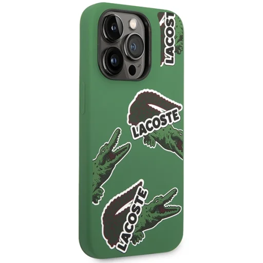 iPhone 14 Pro Lacoste LCHCP14LSON zelené puzdro - 4