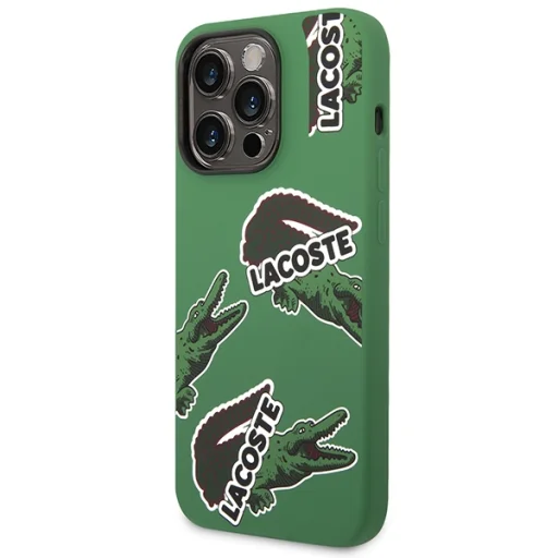 iPhone 14 Pro Lacoste LCHCP14LSON zelené puzdro - 2
