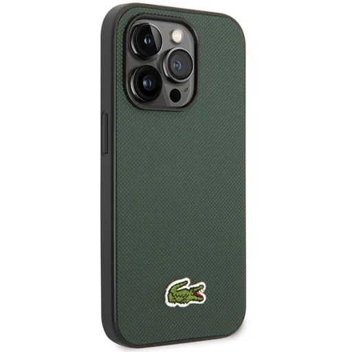 iPhone 14 Pro Max Lacoste Iconic Petit Pique zelený kryt - 4