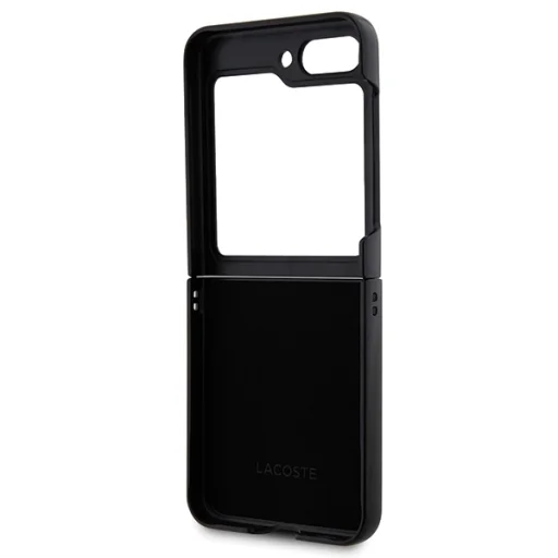 Samsung Galaxy Z Flip5 F731 fekete tok Iconic Petit Pique mintával - 7