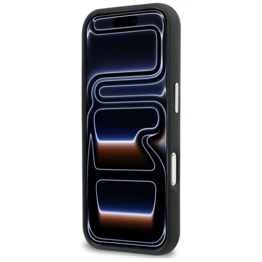 Puzdro Lacoste Semi Wrap Petit Pique MagSafe pre iPhone 17 Pro, námornícka modrá - 5