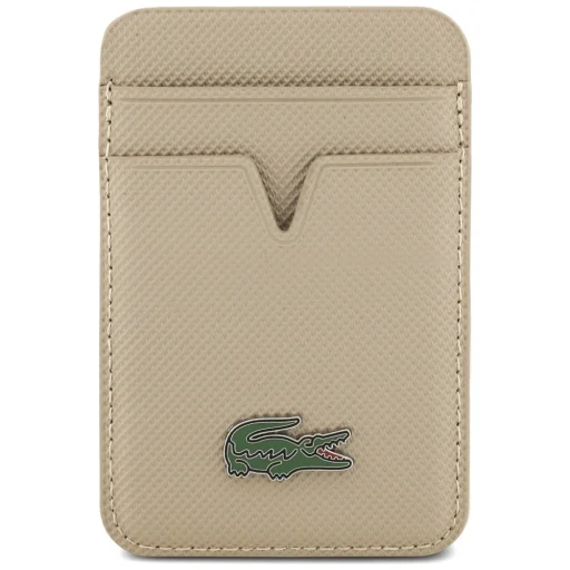 Lacoste Petit Pique peňaženka MagSafe taupe - 2