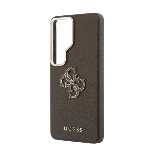 Guess PU 4G Resin Metal Logo kryt pre Samsung Galaxy S26 Ultra - 5