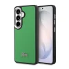 Lacoste Petit Pique Kovové Logo Magnetické Puzdro Samsung Galaxy S26 Plus - Estragónovo Zelené Puzdro thumbnail