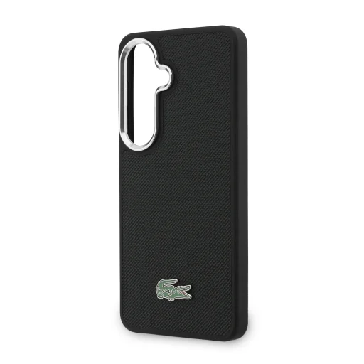 Lacoste Petit Pique Metal Logo Magnetické puzdro na Samsung Galaxy S26+ čierne puzdro - 5