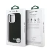 Lacoste PVC Iconic Petit Pique Metal Logo MagSafe puzdro pre iPhone 16 Pro čierne thumbnail