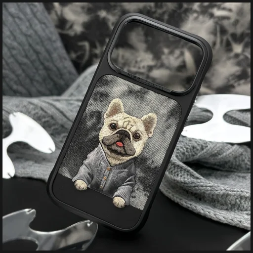 iPhone 17 Pro Nimmy Gentle Pets Series Dog MagSafe puzdro čierne - 7
