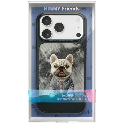 iPhone 17 Pro Nimmy Gentle Pets Series Dog MagSafe puzdro čierne - 8