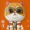 iPhone 17 Pro Max Nimmy Cool&Cute 2.0 Cat puzdro oranžové thumbnail