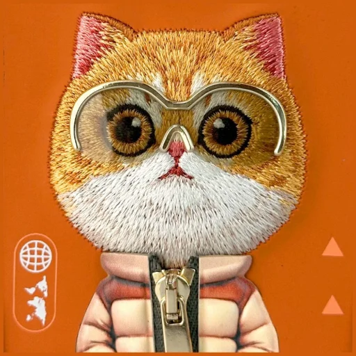 iPhone 17 Pro Max Nimmy Cool&Cute 2.0 Cat puzdro oranžové - 6