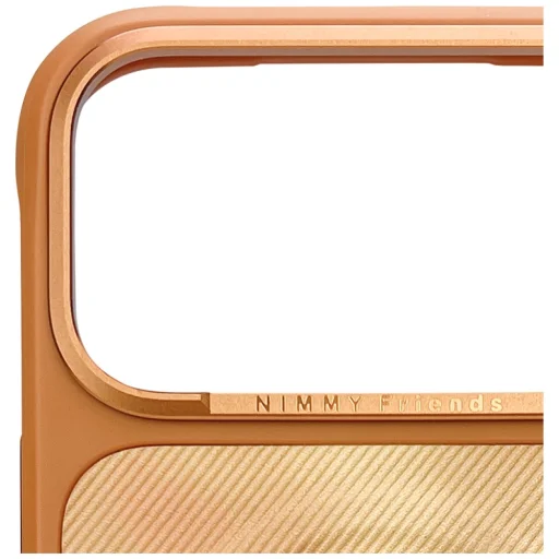 iPhone 17 Pro Max Nimmy Gentle Pets sorozat Kutyás MagSafe tok narancssárga - 5