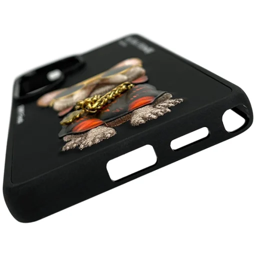 Samsung Galaxy S26 Ultra tok Nimmy Glasses Cool Dog fekete tok - 4