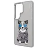 Samsung Galaxy S26 Ultra Nimmy Glasses Cool Dog puzdro sivé thumbnail