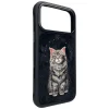 iPhone 17 Pro Nimmy Lucky Fashion Cat MagSafe čierny kryt thumbnail
