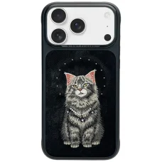 iPhone 17 Pro Max Nimmy Lucky Fashion Cat MagSafe fekete tok