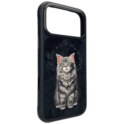 iPhone 17 Pro Max Nimmy Lucky Fashion Cat MagSafe fekete tok - 3