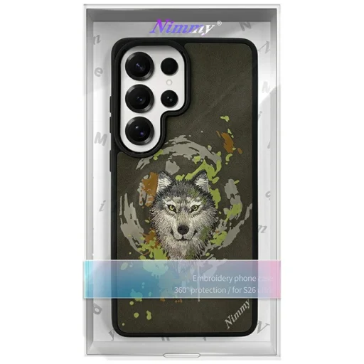 Samsung Galaxy S26 Ultra Nimmy Wilk MagSafe tmavosivé puzdro - 8