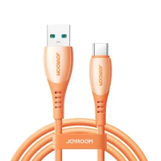 Joyroom S-A59 Vibrant Series 3A USB-A - USB-C kábel 1,2m - oranžový