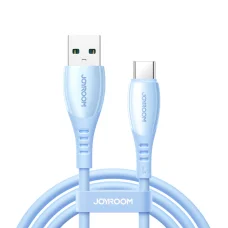 Joyroom S-A59 Vibrant Series 3A kábel USB-A - USB-C 1.2m - modrý